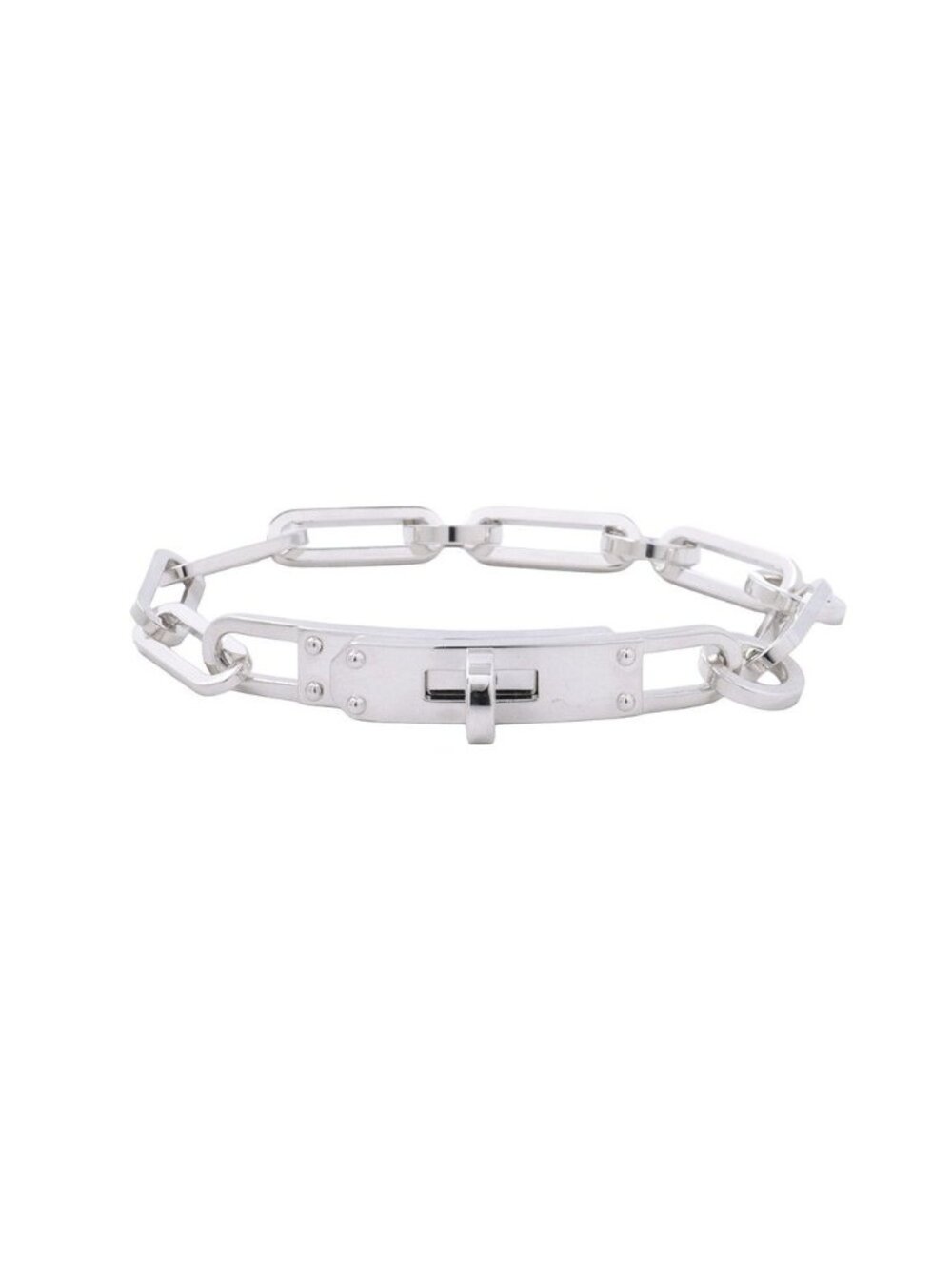 Hermes Bracelet Kelly Chaine Simple Tour Chain 15